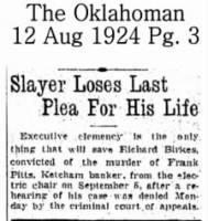 Thumbnail for The Oklahoman, 12 Aug 1924