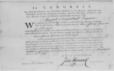 Misc Ltrs to Congress 1775-89 > T (Vol 22)