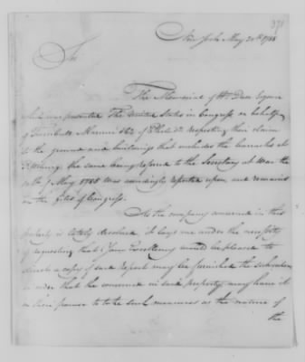 Misc Ltrs to Congress 1775-89 > T (Vol 22)