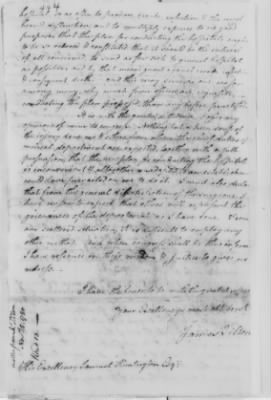 Thumbnail for Misc Ltrs to Congress 1775-89 > T (Vol 22)