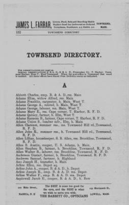 Thumbnail for Townsend > Aug 1907