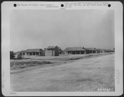 Consolidated > Section of the ordnance storage area, located at Salua, India of the XX Bomber Command.