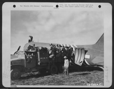 Thumbnail for Consolidated > Chinese And American Troops Load Mules Onto A Douglas C-47 Of The 319Th Troop Carrier Squadron, 1St Air Commando Group, For Their Flight From Myitkyina, Burma, Over The Hump Into China. 13 December 1944.