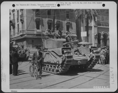 Consolidated > Victory Parade In Tunis, Tunisia, 12 May 1943.