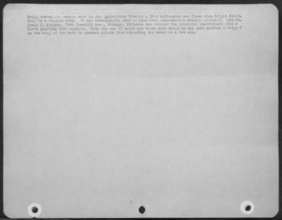 Consolidated > Being Needed For Rescue Work In The India-Burma Theatre A Yr-4 Helicopter Was Flown From Wright Field Ohio, In A Douglas C-54. It Was Subsequently Used To Land Near Inaccessible Wrecked Aircraft. 1St Lt. Irwim C. Steiner, 7845 Cornhill Ave., Chicago, Illi