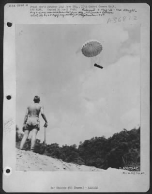 Thumbnail for Consolidated > Captain Green Jungle Rescue, 19 March To 4 April 1945.  A Pt-19 On A Search And Rescue Mission Which Crashed Three Minutes Flying Time From Shingbwiyang Air Field, Burma.  Before The Injured Pilot (Captain James L. Green) Could Be Evacuated From The Hills