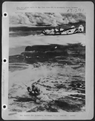 Consolidated > May 1945 -- This Is The Wreckage Of German Fuel Depot Near Torgau, Germany, After It Had Been Knocked Out Of The War By The Allies.  Picture Was Made From 9Th Af Plane.