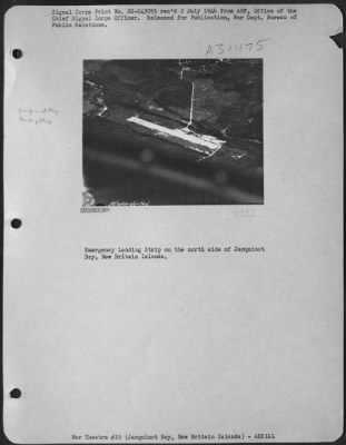 Thumbnail for Consolidated > Emergency Landing Strip on the north side of Jacquinot Bay, New Britain Islands.