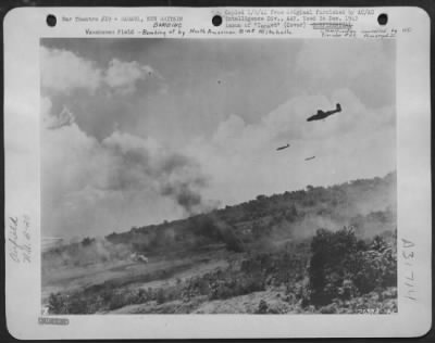 Thumbnail for Consolidated > Vunakanau Field-Bombing of by North American B-25 Mitchells.