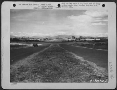 Thumbnail for Consolidated > Quezon Strip-An extension of Espana Boulevard in Manila, used by the enemy as well as by the Army air Forces after its capture on 5 February 1945. Americna airplanes were flying off this field when the front line was only a mile away.