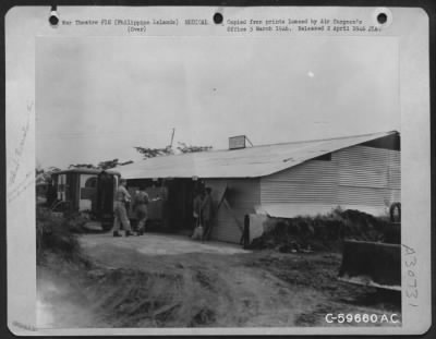 Thumbnail for Consolidated > Nichols Field, Philippine Islands. Air Evacuation Holding Station. 30 June 1945.