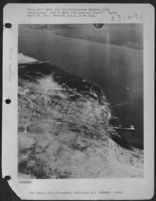 Thumbnail for Consolidated > Beachhead at San Jose, Corregidor, P.I. is attacked by Douglas A-20s at low-level just before the air-and-sea envelopment.