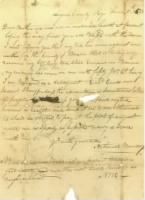 Thumbnail for Nathaniel Munday letter 1826