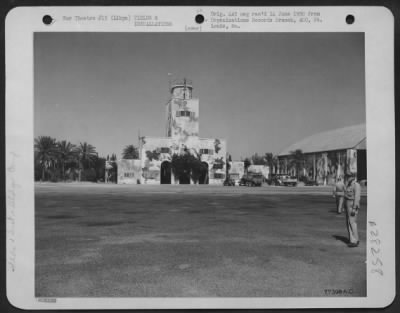 Thumbnail for Consolidated > Air Transport Command Station Headquarters building at Castel Benito, Tripolitania, Libya.