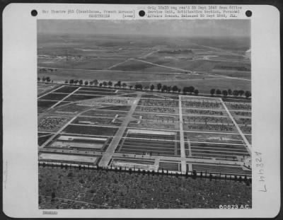Consolidated > U.S. Military Cemetery at Casablanca, French Morocco. This U.S. Cemetery is one of three where Allied dead are buried in Casablanca. It is located about 15 miles west of the city, and is adjacent to their native cemetery. The U.S. Cemetery is in the