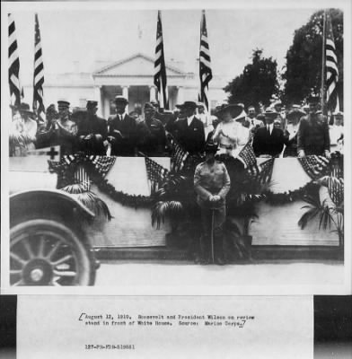 Thumbnail for 1919 > Review Stand In Front Of White House