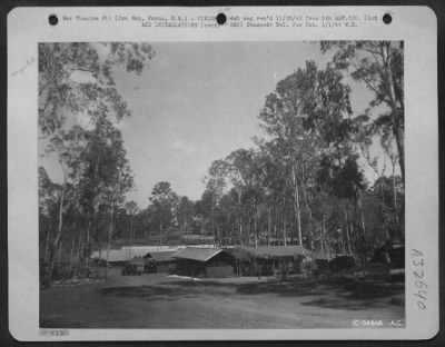 Thumbnail for Consolidated > General view of hospital area. Oro Bay, Papua, New Guinea.