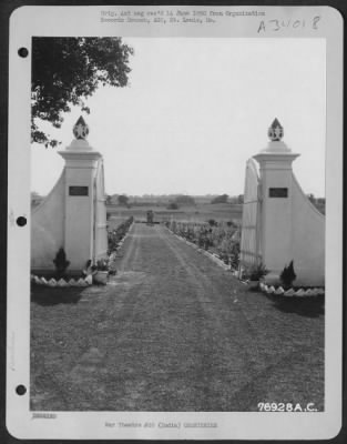 Thumbnail for Consolidated > Ondal American cemetery, India. 9 November 1945.