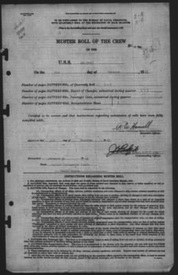 Muster Rolls > 31-Dec-1943