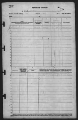 Report of Changes > 30-Apr-1943