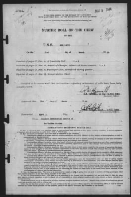 Muster Rolls > 31-Mar-1944