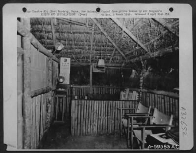 Thumbnail for Consolidated > Flight Surgeon'S Office 35Th Fighter Group, Headquarters, Port Moresby, Papua, New Guinea, March 1943.