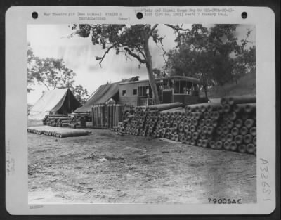 Thumbnail for Consolidated > General View Of The Oxygen Generating Plant Of The 27Th Air Depot Repair Group, 5Th Service Command At Port Moresby, New Guinea.  15 March 1943.