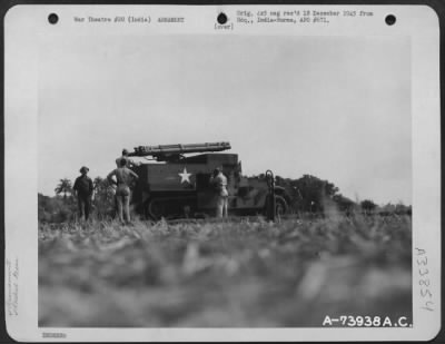 Consolidated > Rocket Gun Carrier At Bengal Air Depot In India.