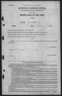 Muster Rolls > 1-Jul-1945