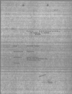Bureau Section Files, 1909-21 > Michael Koller (#40-7272-1)