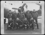 Thumbnail for Capt. Kenny And Crew Of The Boeing B-17 'Chapel In The Sky' Of The 390Th Bomb Group Pose By Their Plane At Their Base In England On 27 January 1945. - Page 1