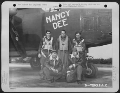 Thumbnail for General > Lt. Nixon And Lt. Lemon And Crew Of The 410Th Bomb Group Pose Beside The Douglas A-20 "Havoc" At A 9Th Air Force Base In England.  5 July 1944.