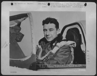 Thumbnail for Fighter > England - Smashing All Scoring Records For The 8Th Af And The Eto In The Individual Shooting Department, Capt. Robert H. Ammon Of Reading, Pa., A North American P-51 Mustang Pilot In The 359Th Fighter Group Commanded By Lt. Colonel William C. Clark Of Ric