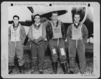 Thumbnail for Lt. Colonel Johnson And Other Fighter Pilots Of The 20Th Fighter Group In Front Of A Lockheed P-38 "Lightning" At An Airbase In England.  Lt. Quinn - Capt. Morris - Lt. Colonel Johnson - Capt. Williams Of The 77Th Sqdn. - Page 3