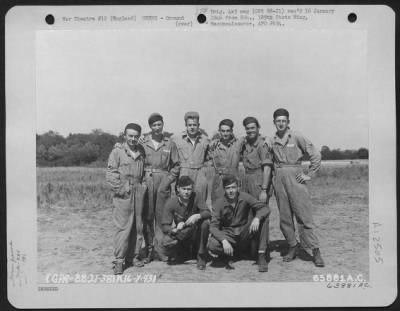 Thumbnail for Ground > Engineer Officers, Line Chiefs And Flight Chiefs Of The 534Th Bomb Squadron, 381St Bomb Group At 8Th Air Force Base 167, England.  16 July 1943.