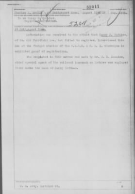 Old German Files, 1909-21 > Henry W. Hofaker (#52011)