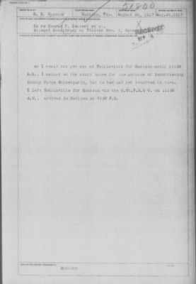 Old German Files, 1909-21 > Conrad J. Saubert (#51800)