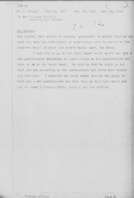 Old German Files, 1909-21 > William Chittick (#76172)