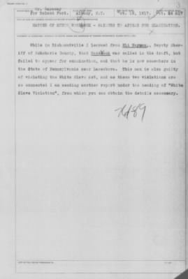 Old German Files, 1909-21 > Myron Wooddeck (#76189)