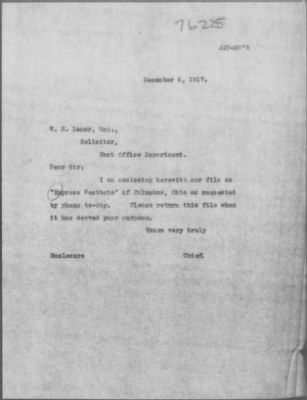 Old German Files, 1909-21 > Neutrality Matter (#76225)