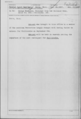 Old German Files, 1909-21 > George Economos (#76247)