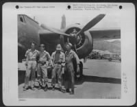 Thumbnail for ADVANCE ECHELON, FIFTH AIR FORCE, SOMEWHERE IN NEW GUINEA-The light bombardment squadron to which this air crew belongs was the first to introduce the parachute bomb, has flown some 180 combat missions, has attacked 75 Japanese vessels in Southwest - Page 37