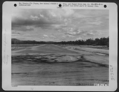 Thumbnail for Consolidated > Durand Airdrome looking Northwest along runway near Port Moresby, Papua, New Guinea. 27 November 1942.