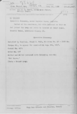 Old German Files, 1909-21 > Wm. D. H. Brace (#8000-78660)