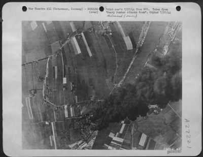 Consolidated > Ostermoor, Germany, after the U.S.  Heavy bomber attack.