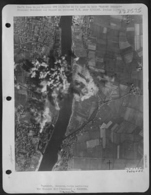 Thumbnail for Consolidated > Vegesack, Germany, bombs exploding