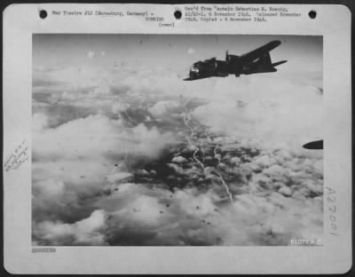 Consolidated > Bombing Of Oil Refinery At Merseburg, Germany, 4Th Bomb Wing, 94Th Bomb Group.