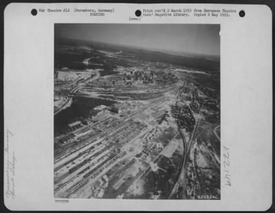 Thumbnail for Consolidated > Bomb Damage To Marshalling Yards At Nuremburg, Germany.