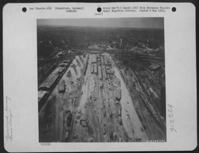 Consolidated > Bomb Damage To Marshalling Yards, Osnabruck, Germany.