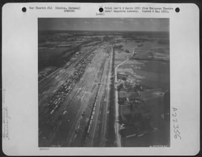 Consolidated > Bomb Damage To Marshalling Yards, Rheine, Germany.